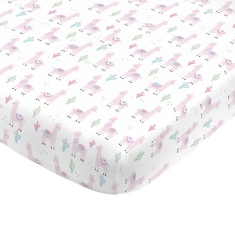 Nojo Crib Sheet In Pink Buybuy Baby