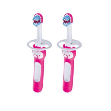 MAM Baby's Toothbrush in Pink. View a larger version of this product image.