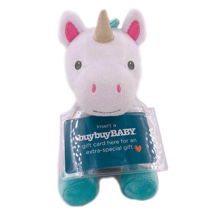 Kids Preferred Plush Unicorn With Gift Card Holder Buybuy Baby