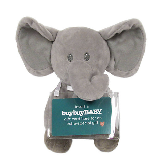 Alternate image 1 for Kids Preferred® Plush Elephant with Gift Card Holder