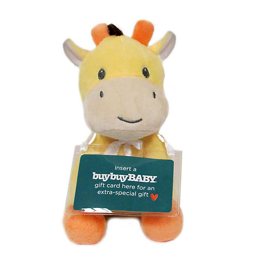 Alternate image 1 for Kids Preferred® Plush Giraffe with Gift Card Holder