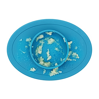 ezpz&trade; Tiny Bowl Placemat in Blue. View a larger version of this product image.
