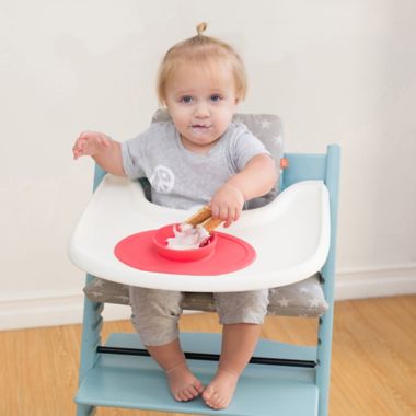 ezpz&trade; Tiny Bowl Placemat in Blue. View a larger version of this product image.