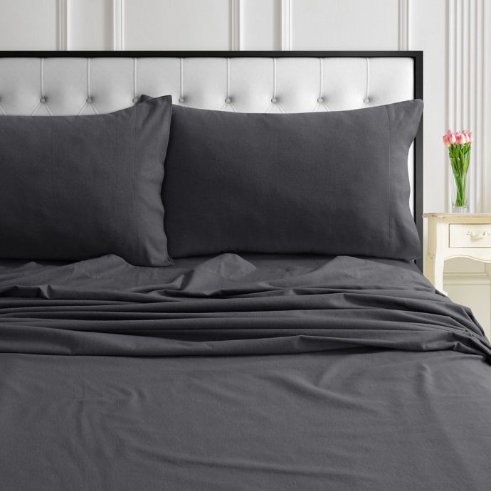 tribeca living 170 gsm printed or solid oversized flannel duvet se