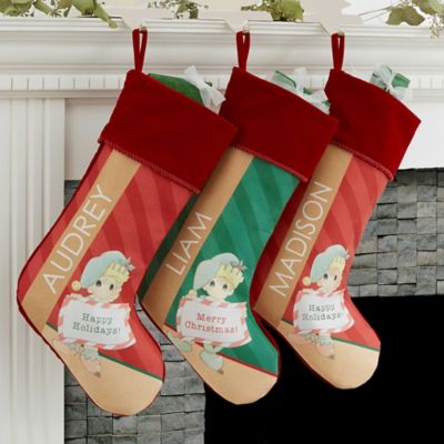 precious moments christmas stocking