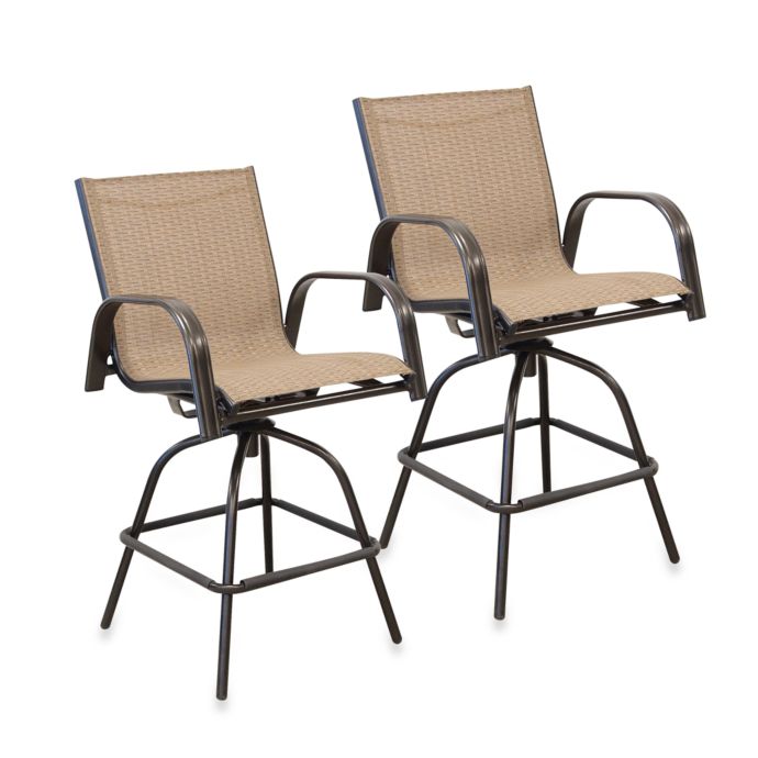 Sling Barstools (Set of 2) Bed Bath & Beyond