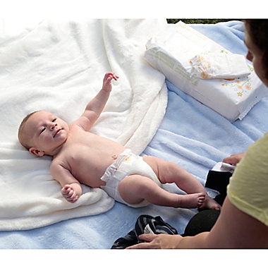 Babyganics&reg; 100-Count Size 1 Ultra Absorbent Diapers. View a larger version of this product image.
