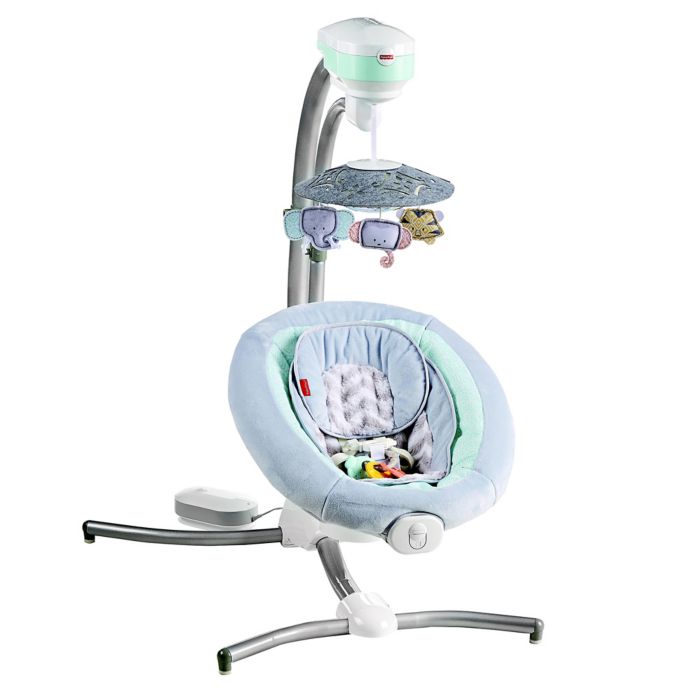 Fisher Price Sweet Surroundings Cradle N Swing In Grey