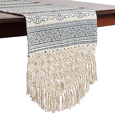 Geo Macrame Table Runner. View a larger version of this product image.