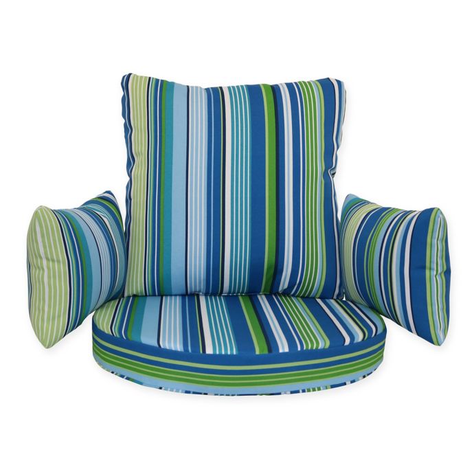 Stripe Outdoor Egg Chair Cushion | Bed Bath & Beyond