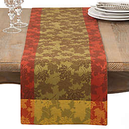 Saro Lifestyle Foliage 72-Inch Table Runner in Green