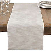 Saro Lifestyle Evelina 68-Inch Table Runner in Silver