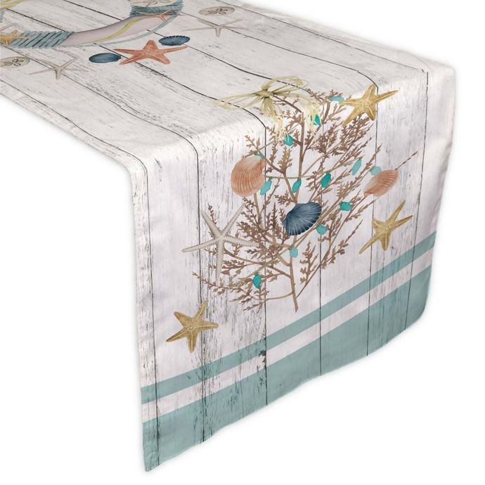 coastal table runner 72