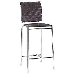 Zuo® Modern Criss Cross Counter Chair (Set of 2)