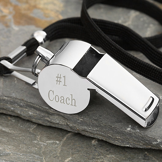 Alternate image 1 for #1 Coach Personalized Whistle