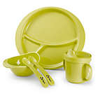 Alternate image 0 for Ozeri Earth 5-Piece Kids&#39; Dish Set in Green