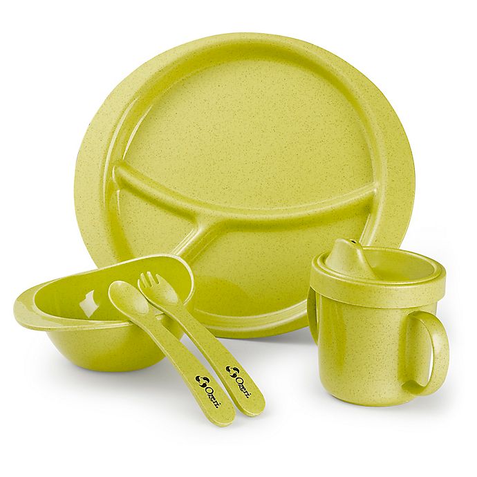 Ozeri Earth Dish Set For Kids, 100% Made from a Plant