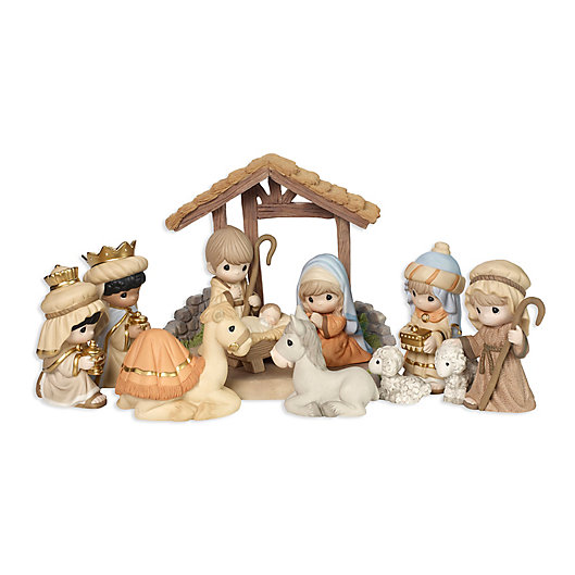 Alternate image 1 for Precious Moments® Holiday 11-Piece Nativity Set