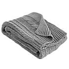 Alternate image 0 for Burt&#39;s Bees Baby&reg; Organic Cotton Cable Knit Blanket in Heather Grey