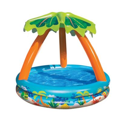 baby inflatable pool with canopy