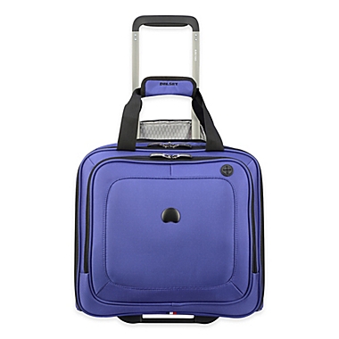 DELSEY PARIS Cruise Upright Softside Underseat Luggage in Blue. View a larger version of this product image.