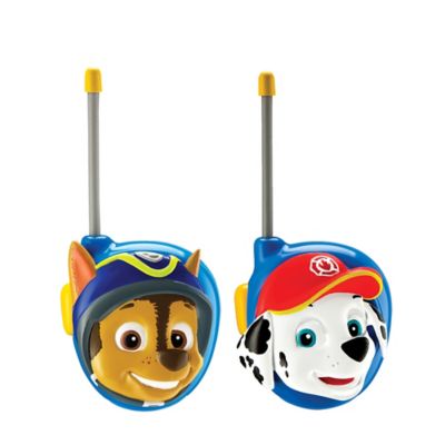 paw patrol walkie talkie set