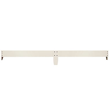 Dream On Me Universal Full Conversion Bed Rail in French White. View a larger version of this product image.