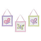 Alternate image 6 for Sweet Jojo Designs Butterfly Crib Bedding Collection in Pink/Purple