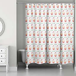 Designs Direct Santa Bathing Suit Shower Curtain