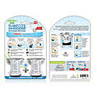 Alternate image 2 for TubShroom&trade; 2-Pack Drain Hair Catcher in Chrome/Clear