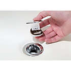 Alternate image 3 for TubShroom&trade; 2-Pack Drain Hair Catcher in Chrome/Clear