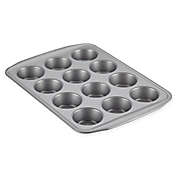 Circulon&reg; Total Non-Stick 12-Cup Muffin Pan in Grey