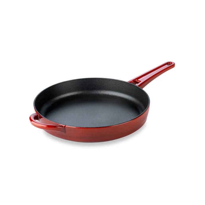 Simply Calphalon® Enamel Cast Iron 10Inch Skillets Bed Bath and