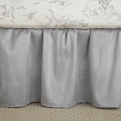 macrame crib skirt