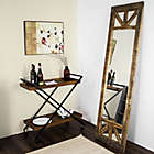 Alternate image 6 for Crystal Art Rustic Full Length Standing/Wall Mirror in Brown
