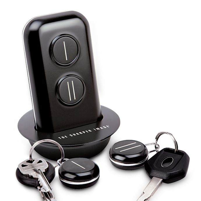 Sharper Image® The Black Series™ Portable Electric Key Finder Bed