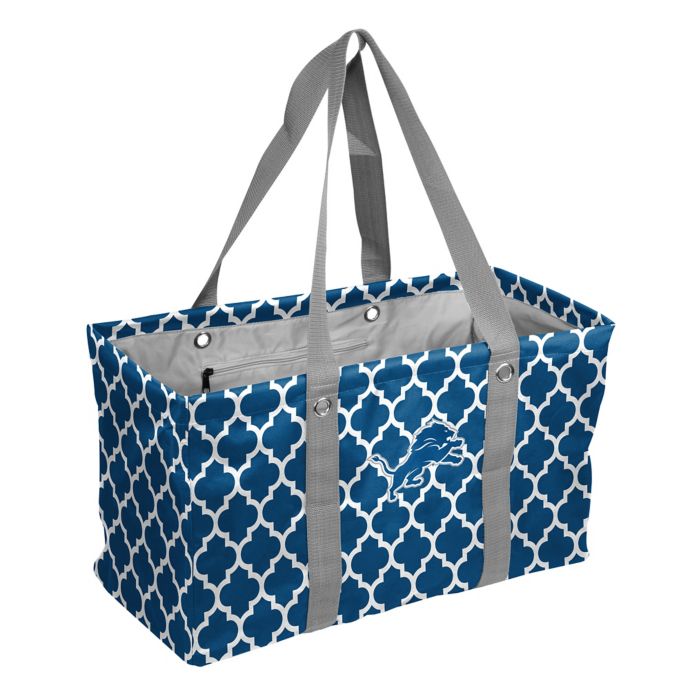 Nfl Detroit Lions Quatrefoil Picnic Caddy Bed Bath Beyond