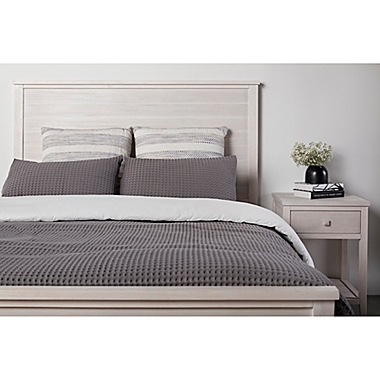 Bee &amp; Willow&trade; Wood Slat Full Bed in White Wash. View a larger version of this product image.