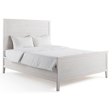 Bee &amp; Willow&trade; Wood Slat Full Bed in White Wash. View a larger version of this product image.
