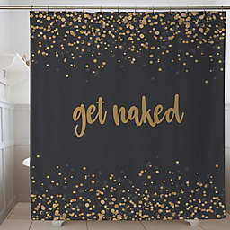 Sparkling Name Personalized Shower Curtain