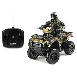 KidzTech 1:6 Scale Remote Controlled Kawasaki Brute Force 750 in Brown