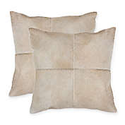 Torino Quattro Square Throw Pillows (Set of 2)