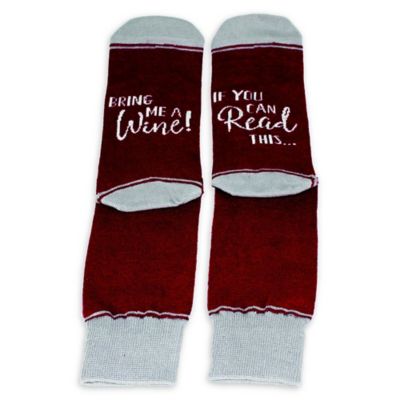 burgundy sports socks