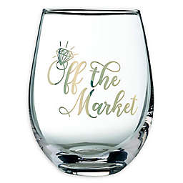 Lillian Rose™ "Off the Market" Stemless Wine Glass