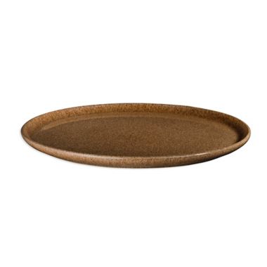 Denby Studio Craft 12-Inch Round Platter in Chestnut | Bed Bath & Beyond