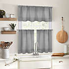 Alternate image 1 for Maison Kitchen Window Curtain Tier Pair