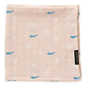 Flying Muslin Cuddle Blanket in Light Pink