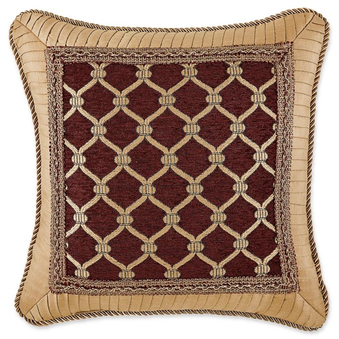 Croscill Gianna Square Throw Pillow Bed Bath Beyond