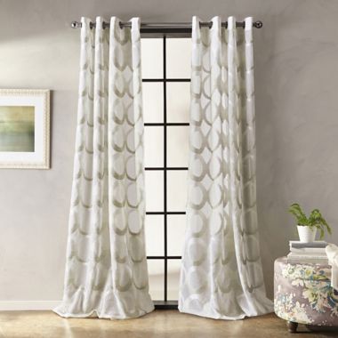 Peri Home Marni 63-Inch Grommet Sheer Window Curtain Panel in Linen (Single). View a larger version of this product image.