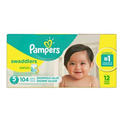 pampers 104 pack size 4